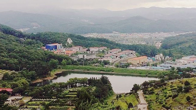 공원묘지환경