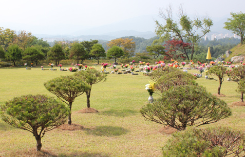 사찰수목장지